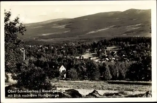 Ak Szklarska Poręba Ober Schreiberhau Riesengebirge Schlesien, Gesamtansicht