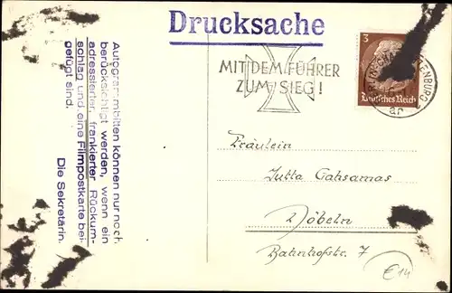 Ak Schauspieler Johannes Riemann, Ross Verlag A 3361 1, Autogramm