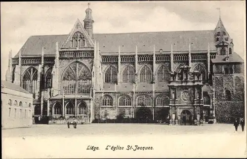 Ak Liège Lüttich Wallonien, L'Eglise St. Jacques