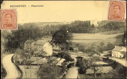 Ak Rochefort Wallonien Namur, Panorama