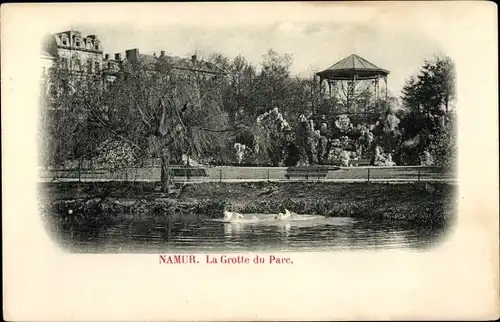 Ak Namur Wallonien, La Grotte du Parc