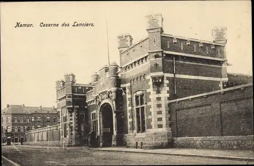 Ak Namur Wallonien, Caserne des Lanciers