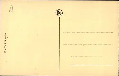 Ak Bruxelles Brüssel, Inauguration des premiers Chemins de Fer sur le continent a Maines 1835