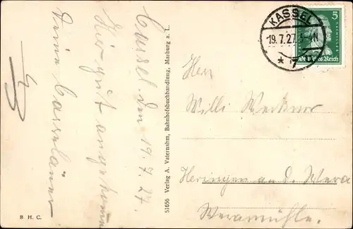 Ak Kassel in Hessen, Königsplatz, Markt, Straßenbahn