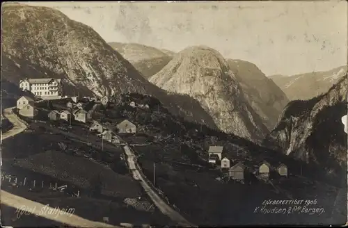 Ak Naerodalen Norwegen, Stahlheim Hotel