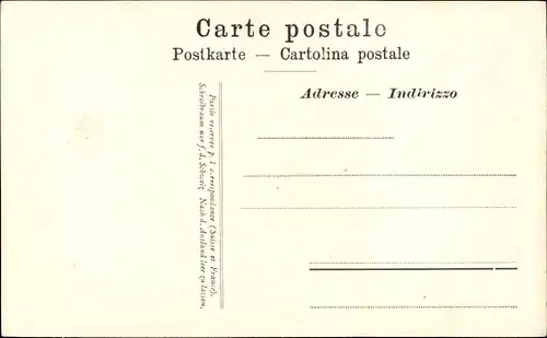 Ak Territet Montreux Kt. Waadt, Monument