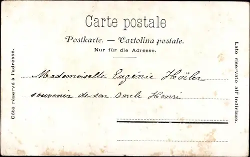 Ak Clarens Montreux Kanton Waadt, Rochers de Naye