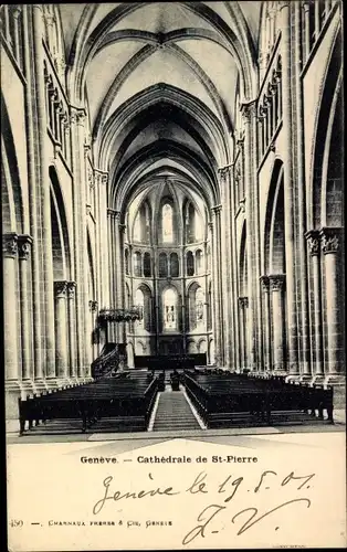 Ak Genève Genf Schweiz, Cathedrale de St. Pierre