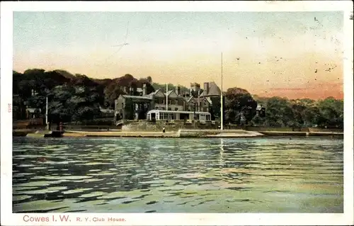 Ak Cowes Isle of Wight England, R.Y. Club House