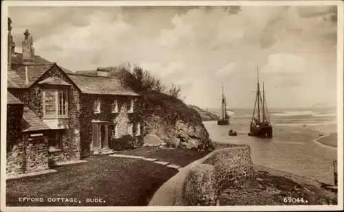 Ak Bude Cornwall England, Efford Cottage