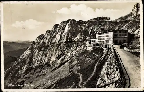 Ak Kanton Luzern Schweiz, Pilatus-Kulm