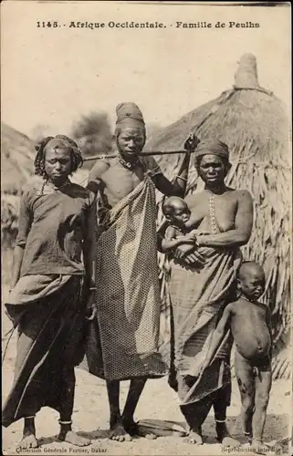 Ak Senegal, Scenes et Types, Peulhs, Einheimische