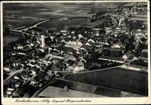 Ak Frontenhausen in Niederbayern, Luftaufnhame