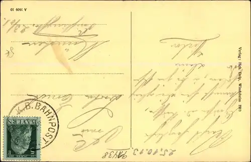 Ak Bad Windsheim in Mittelfranken, Kornmarkt