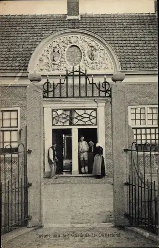 Ak Oosterland Zeeland, Ingang van het Gasthuis