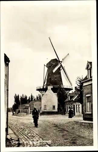 Ak Sluis Zeeland Niederlande, Molen