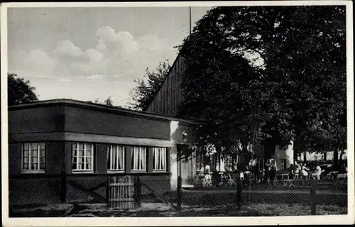 Ak Hagen in Westfalen, Cafe-Gaststätte Halle