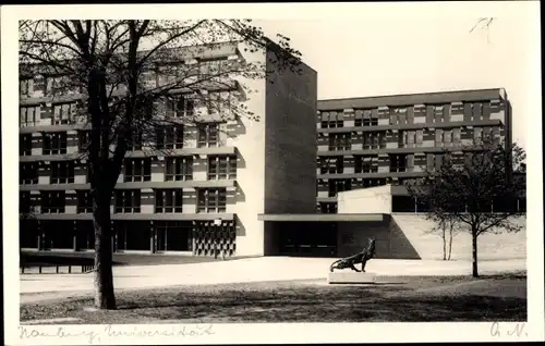 Foto Ak Hamburg, Universität