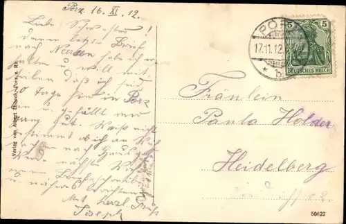 Ak Porz Köln am Rhein, Rheinansicht