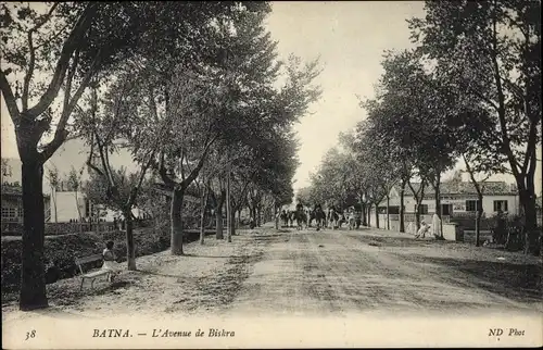 Ak Batna Algerien, L'Avenue de Biskra