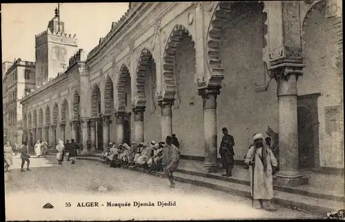 Ak Algier Alger Algerien, Mosquee Djemaa Djedid