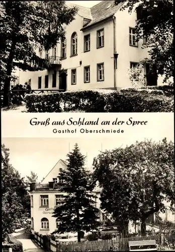 Ak Sohland an der Spree, Gasthof Oberschmiede