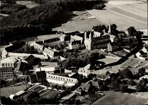 Ak Steinfeld Kall in der Eifel, Kloster, Salvatorianerkolleg Hermann Josef, Fliegeraufnahme