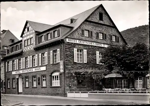Ak Oberwesel am Rhein, Hotel Deutsches Haus