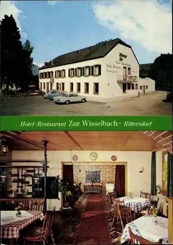 Ak Rittersdorf in der Eifel, Hotel Restaurant Pension Zur Wisselbach