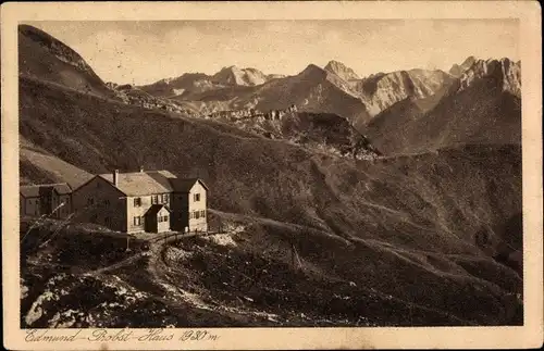 Ak Oberstdorf im Oberallgäu, Edmund Probst Haus, Gesamtansicht