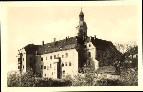 Ak Dippoldiswalde im Erzgebirge, Schloss, Heimatmuseum