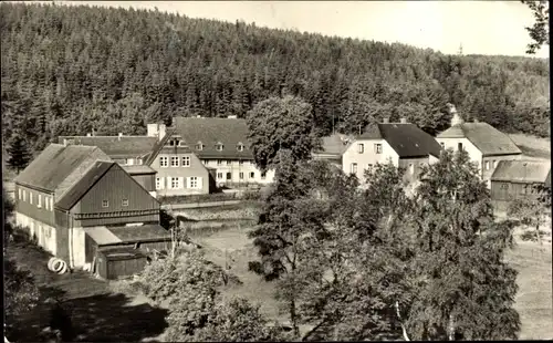 Ak Kratzhammer Altenberg im Erzgebirge, Ortsansicht