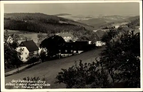 Foto Ak Falkenhain Altenberg im Erzgebirge, Panorama, Naundorfer Höhen