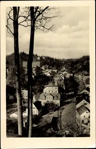 Ak Tharandt im Erzgebirge, Ober Tharandt, Teilansicht des Ortes