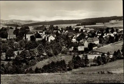 Ak Großolbersdorf im Erzgebirge, Blick vom Weißen Stein