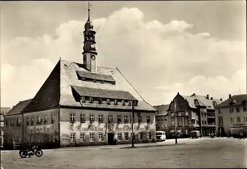 Ak Neustadt in Sachsen, Rathaus