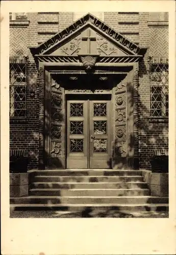 Ak Berlin Zehlendorf, Ev. Diakonieverein, Neues Heimathaus, Haupteingang