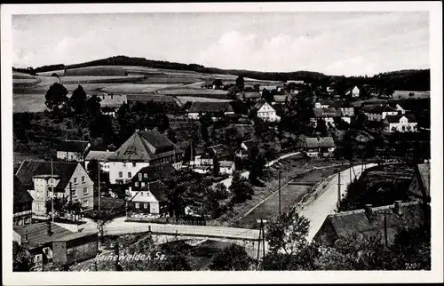 Ak Hainewalde Oberlausitz, Blick n.d. Gemeindeamt, Ortsansicht