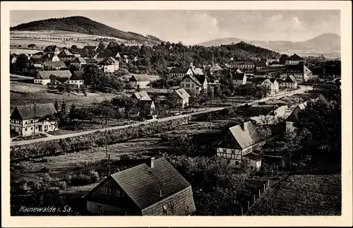 Ak Hainewalde Sachsen, Breiteberg und Lausche, Ort