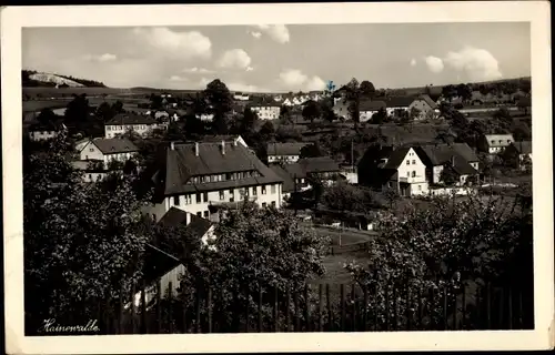 Ak Hainewalde Sachsen, Blick zum Ort