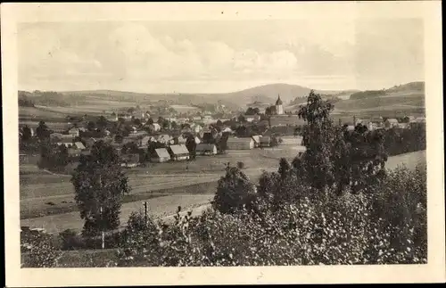 Ak Lichtenberg im Erzgebirge, Panorama