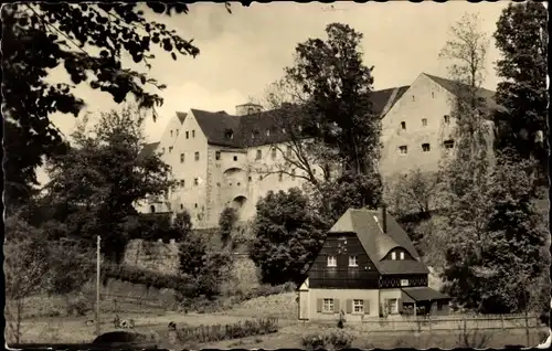 Ak Pfaffroda Olbernhau im Erzgebirge Sachsen, Altersheim Schloss Pfaffroda, Schwesternstation