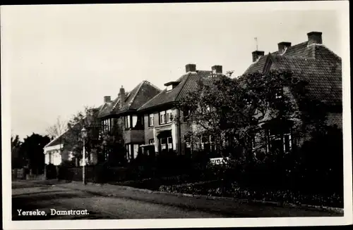 Ak Ierseke Yerseke Reimerswaal Zeeland, Damstraat