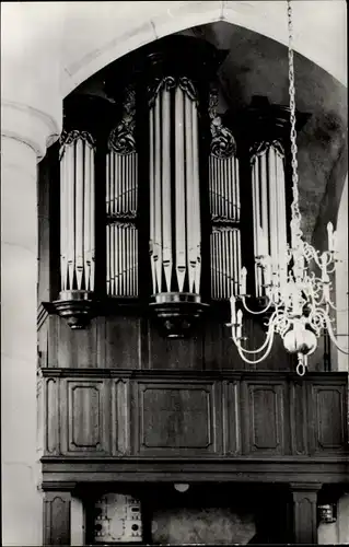 Ak Borne Overijssel Niederlande, Ned. Herv. Oude Kerk, Orgel