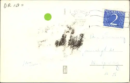 Ak Assen Drenthe Niederlande, Zuidersingelkerk