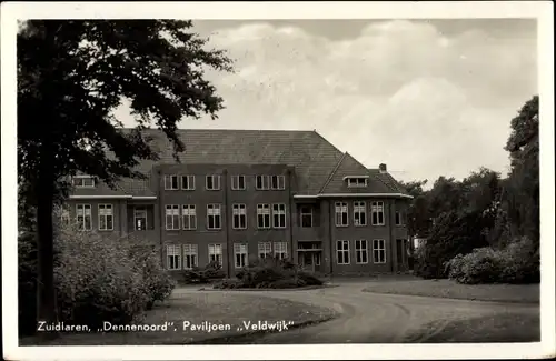 Ak Zuidlaren Drenthe Niederlande, Dennenoord, Paviljoen Veldwijk