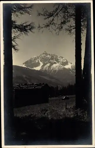 Foto Ak Tirol Österreich, Serlesspitze, Stubaital