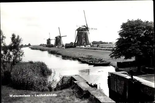 Ak Leidschendam Südholland, Watermolens