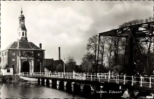 Ak Leiden Südholland Niederlande, Zijlpoort