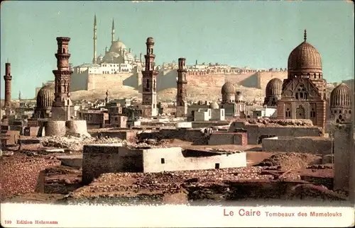 Ak Cairo Kairo Ägypten, Tombeaux des Mamelouks